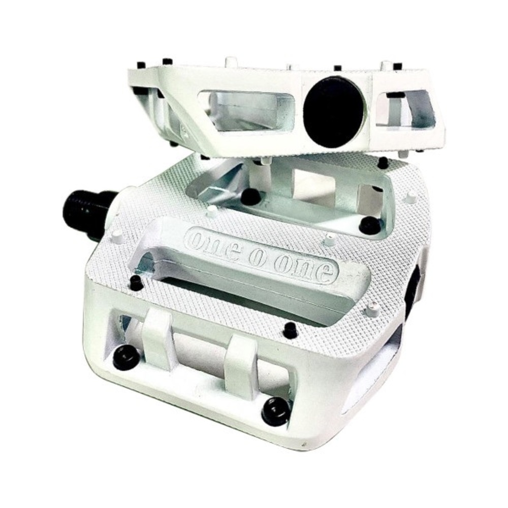 S&M BMX BIKE PEDALS 101's WHITE LOOSE BALL FIT 3pc 9/16" CULT SE GT Haro DK NEW